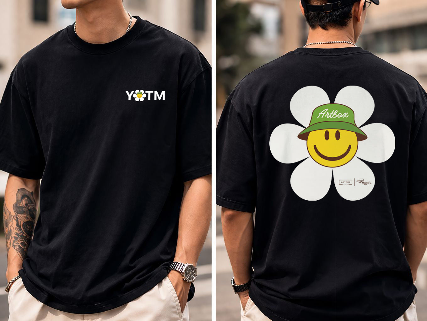 Wiggle Wiggle x ARTBOX x YOTM Official Collaboration T-Shirt (Limited Edition)